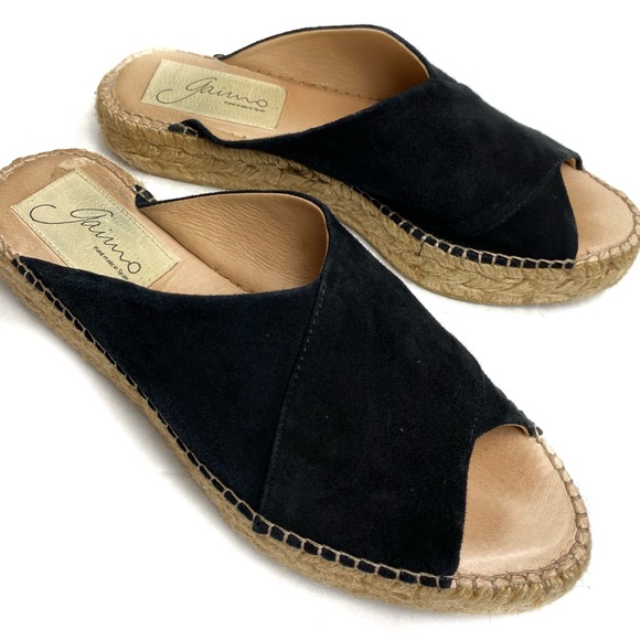 Anthropologie Shoes - Gaimo Spain black espadrille sandals 39